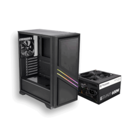 CAJA THERMALTAKE VERSA T35 TG  CON FUENTE 600W 80+ WHITE