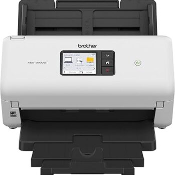 ESCANER BROTHER ADS 3300W INALAMBRICO DUPLEX WIFI RED