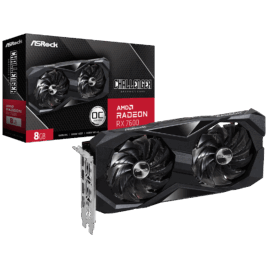 TARJETA DE VIDEO ASROCK CHALLENGER AMD RADEON  RX 7600 8GB DDR6
