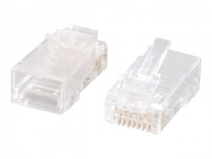 PLUG  RJ45 CAT 5E X 100 UNDS 3BUMEN