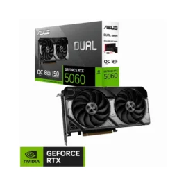 TARJETA DE VIDEO ASUS  RTX 5060  GEFORCE DUAL OCC 8GB  DDR7