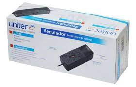 REGULADOR DE 8 TOMAS UNITEC 1200VA