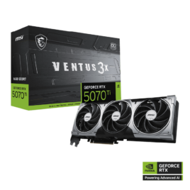 TARJETA DE VIDEO MSI RTX 5070 VENTUS 16GB 3X  OC
