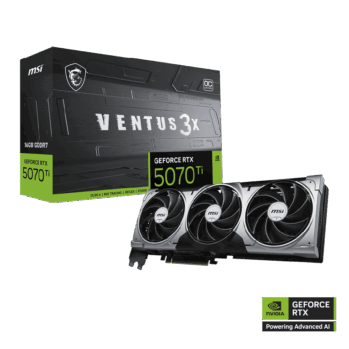 TARJETA DE VIDEO MSI RTX 5070 VENTUS 16GB 3X  OC