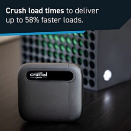 DISCO SSD EXTERNO  ESTADO SOLIDO CRUCIAL  1TB CRUCIAL X6 USB-