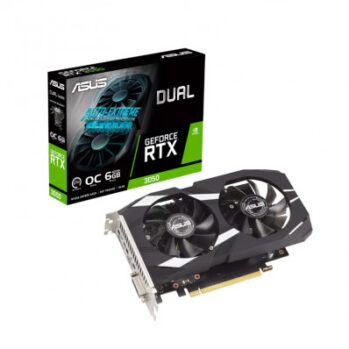 TARJETA DE VIDEO  ASUS DUAL NVIDIA GEFORCE  RTX 3050 OC 6GB DDR6