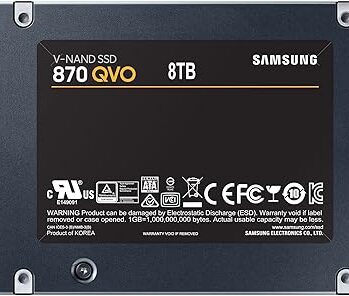 DISCO SSD ESTADO SOLIDO 8 TERAS  PARA SERVIDOR 8TB SAMSUNG QVO